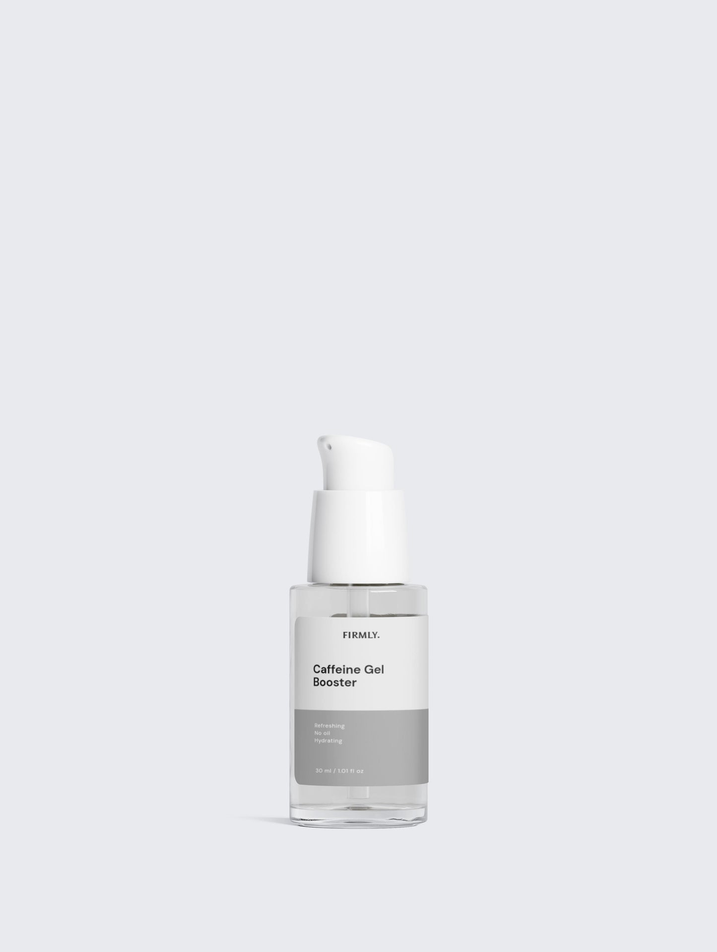 Firmly Caffeine Gel Booster – cooling depuffing gel for tired skin