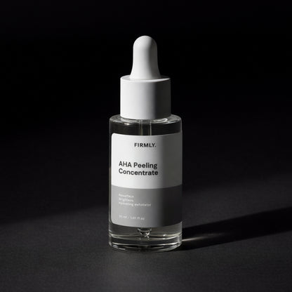 Firmly AHA Peeling Concentrate 30ml – lactic acid 10% hydrating exfoliator that resurfaces and brightens skin