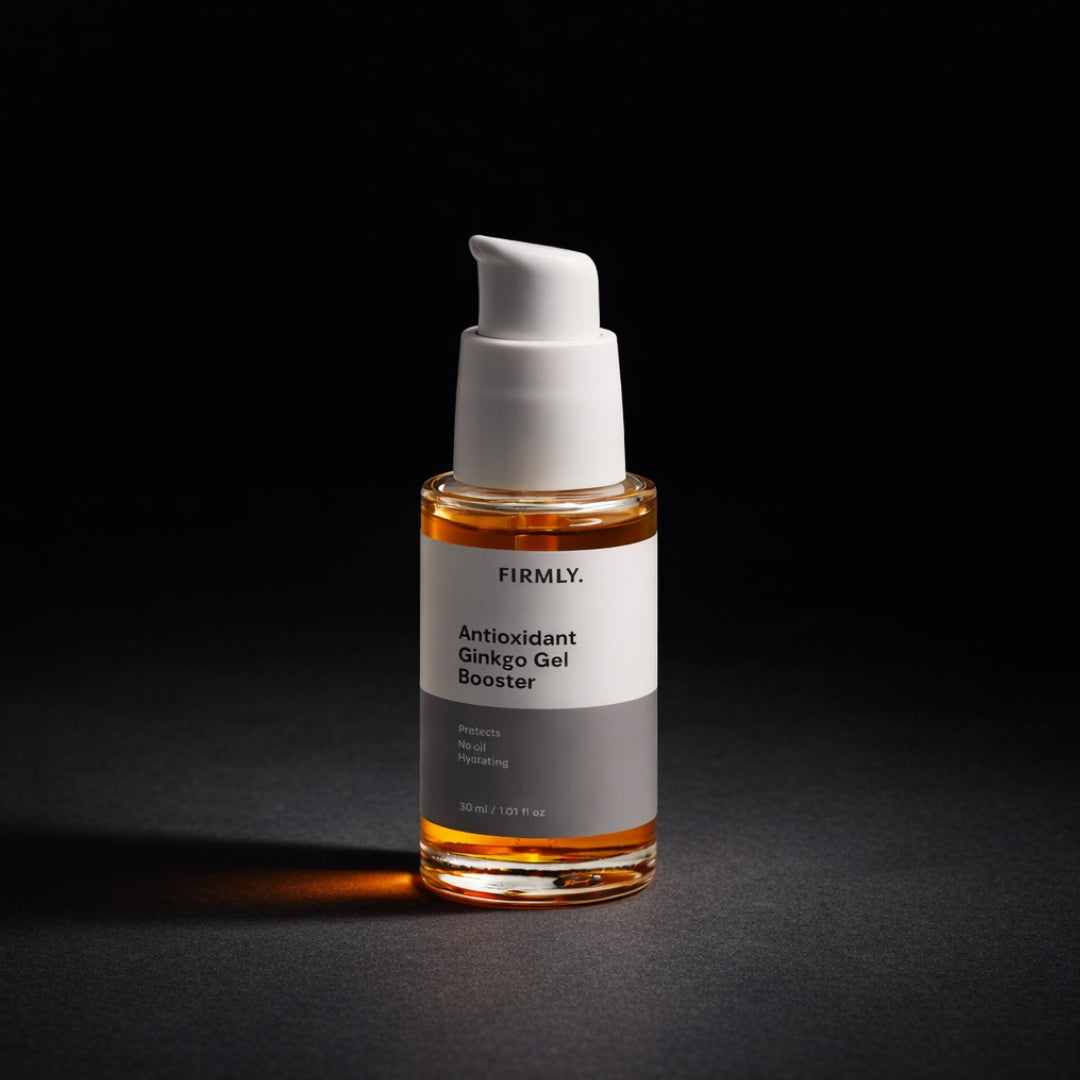 Firmly Antioxidant Ginkgo Gel Booster 30ml – oil-free protective face booster with ginkgo biloba and vitamin C