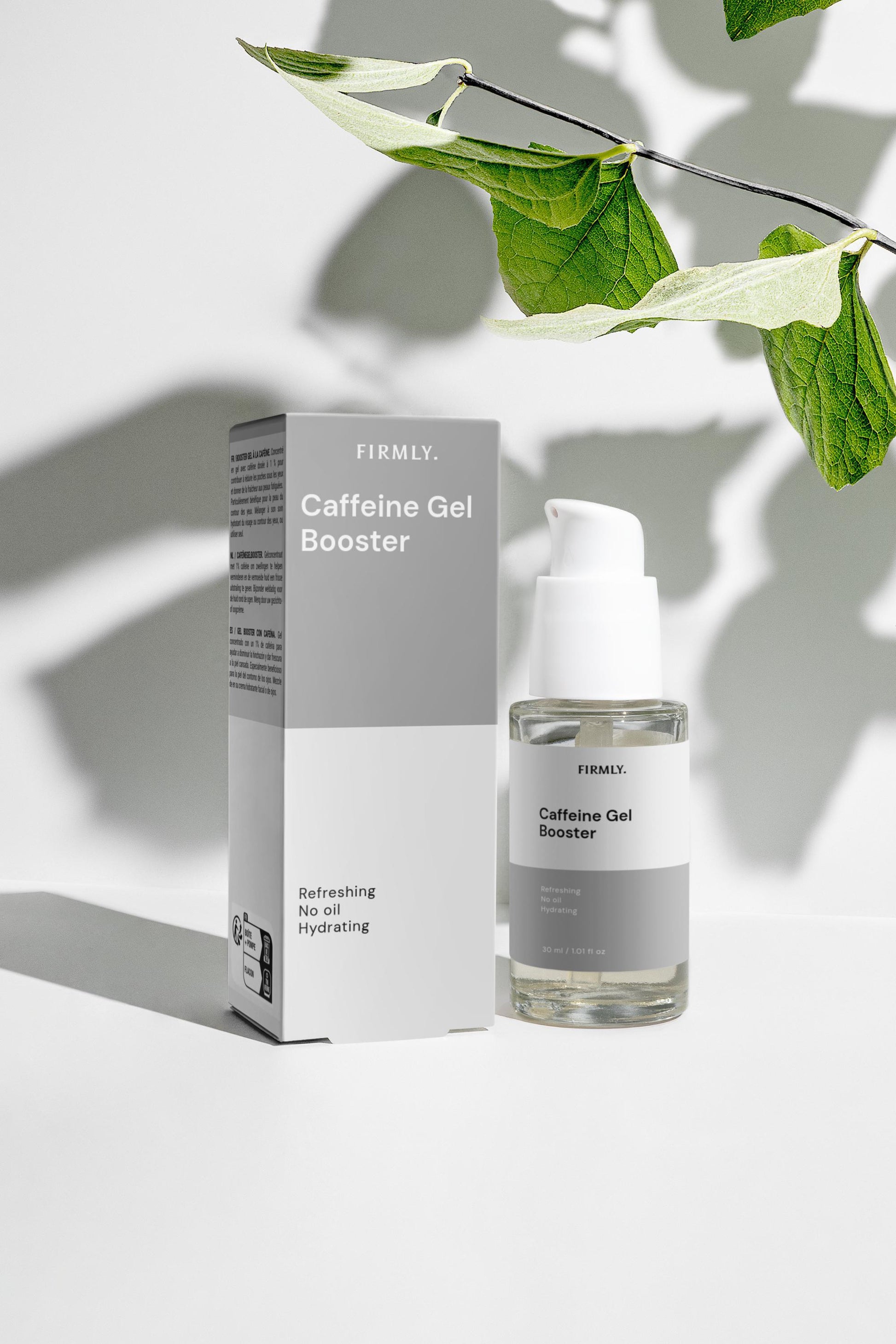 Firmly Caffeine Gel Booster – vegan eye and face gel