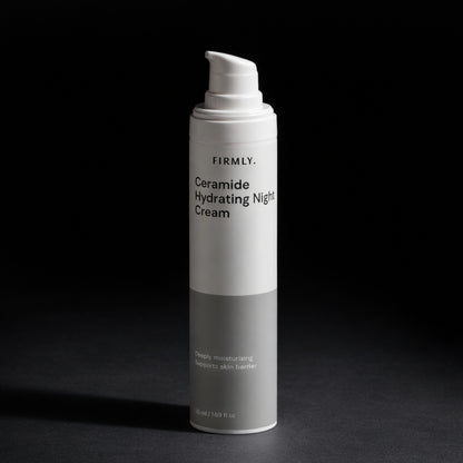 Firmly Ceramide Hydrating Night Cream 50ml – deeply moisturising overnight cream that supports and repairs skin barrier