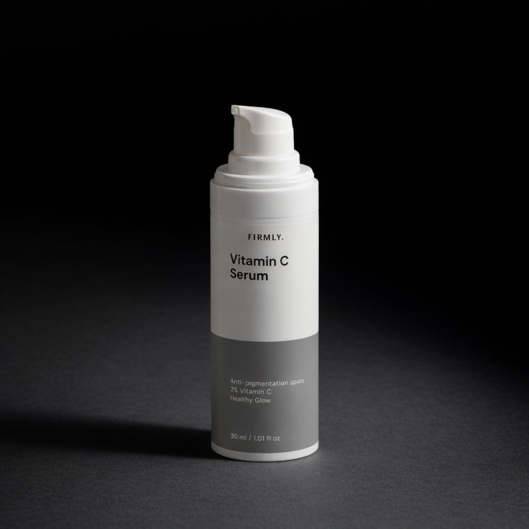 Firmly Vitamin C Serum 30ml – 2% vitamin C brightening serum for anti-pigmentation and healthy glow, vegan