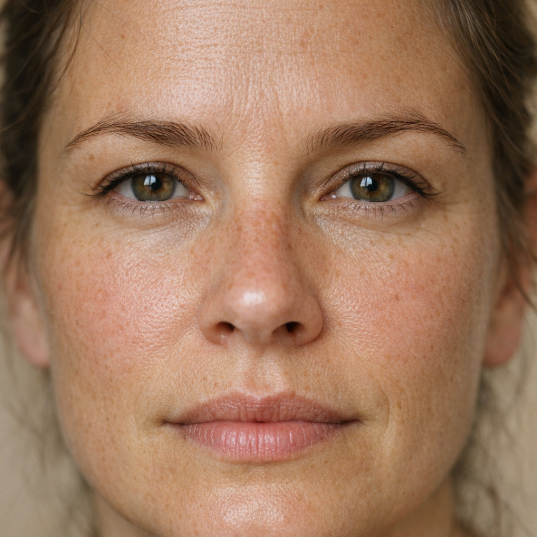 Clear, blemish-free skin after targeted treatment — Firmly Acne Spot Care