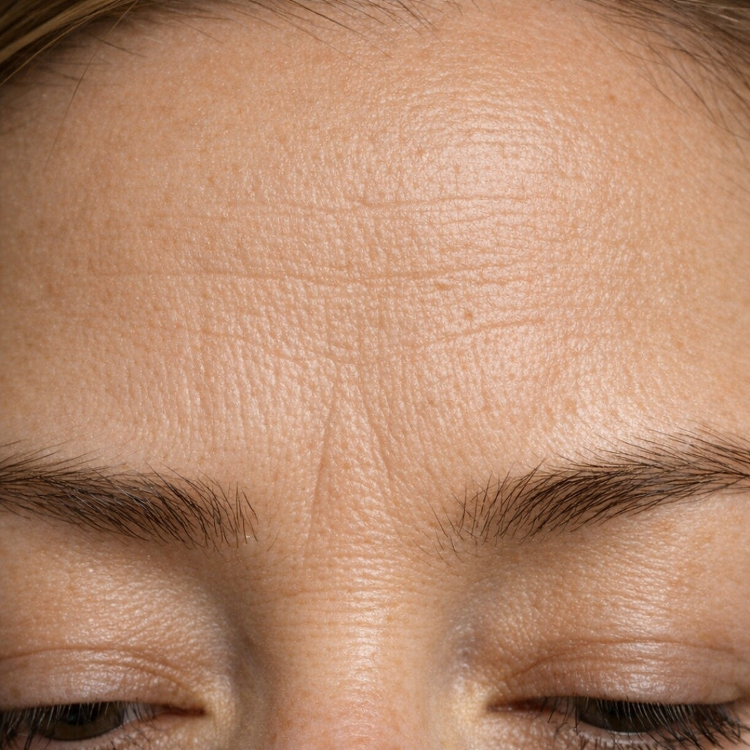 Fine lines on forehead — the concern Firmly Collagen Anti-Age Night Cream targets